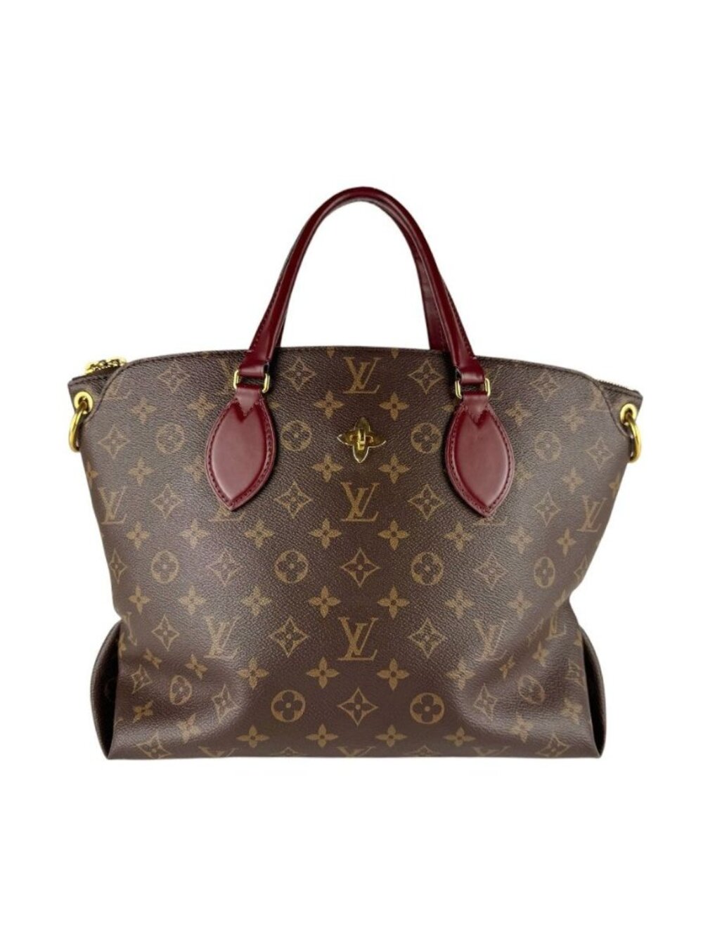 Louis Vuitton Shoulder Bag Flower Zipped